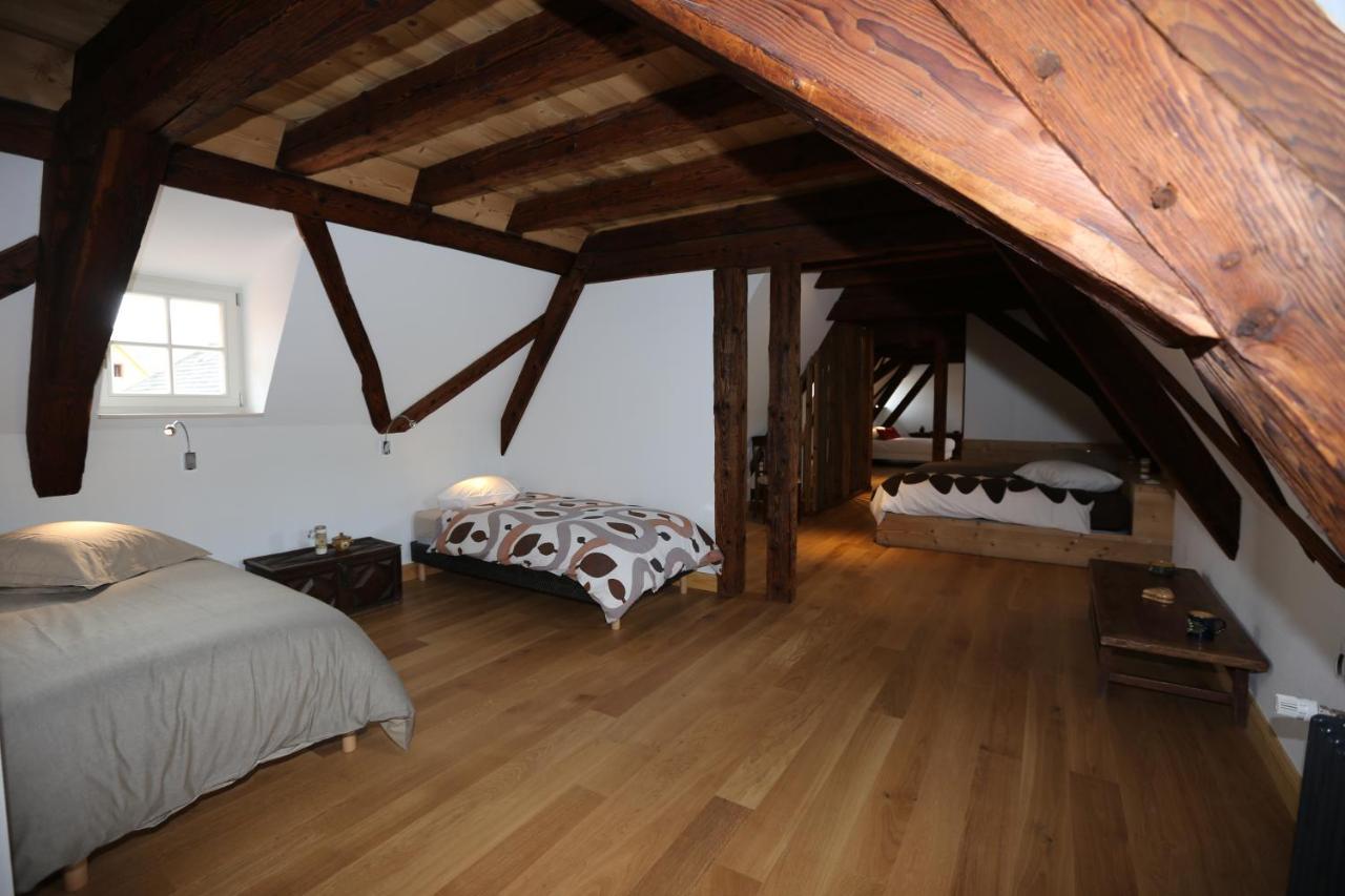 Domaine La Cour Des Nobles - Demeure, Maison Et Appartements Au Coeur De Ρικβίρ Εξωτερικό φωτογραφία