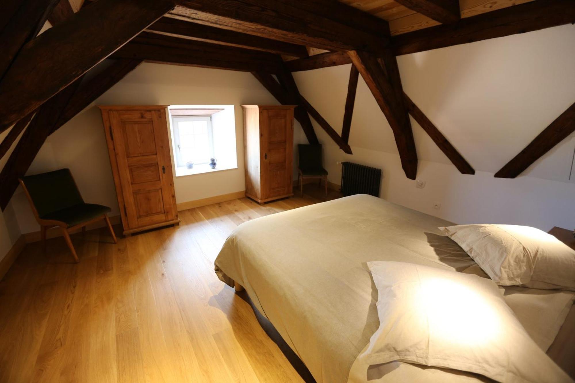 Domaine La Cour Des Nobles - Demeure, Maison Et Appartements Au Coeur De Ρικβίρ Δωμάτιο φωτογραφία